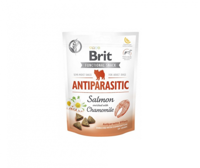 brit care functional snack antiparasitic przysmaki dla shih tzu